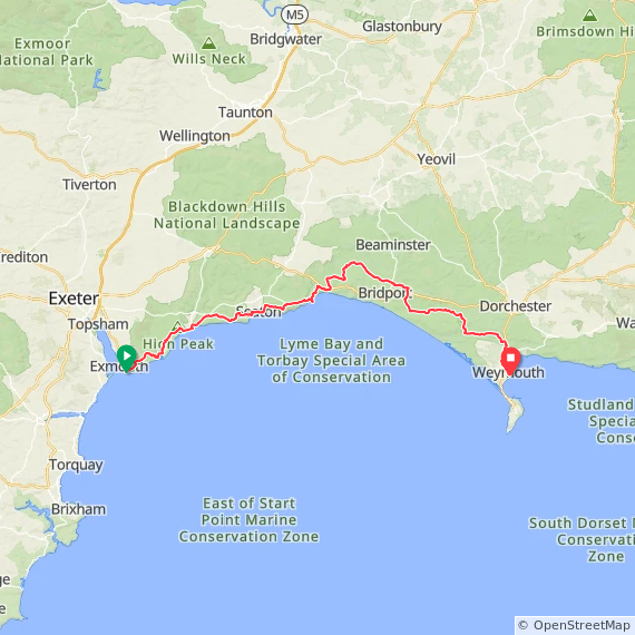 Ride the Jurassic Coast