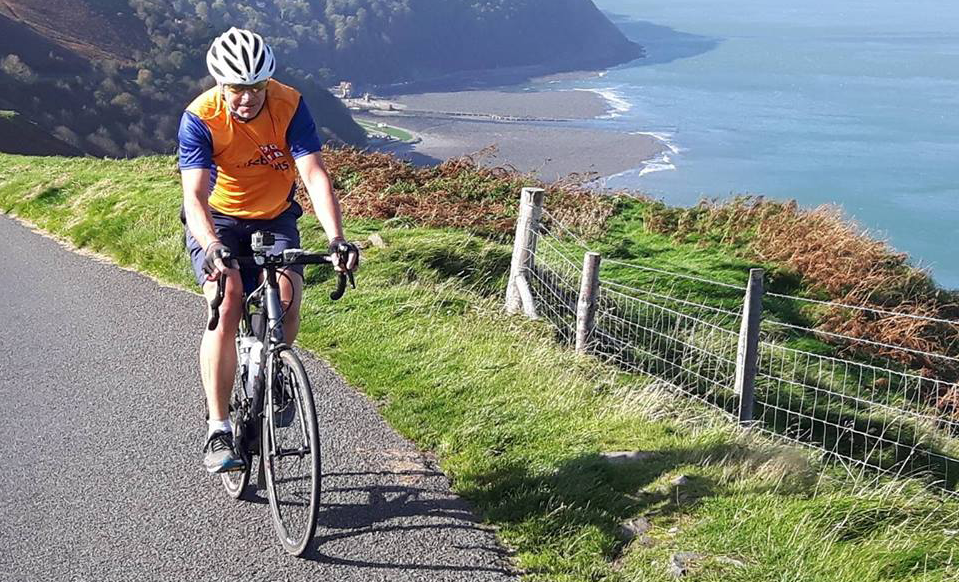 alan-cycling-for-RNLI-on-jurassic-coast